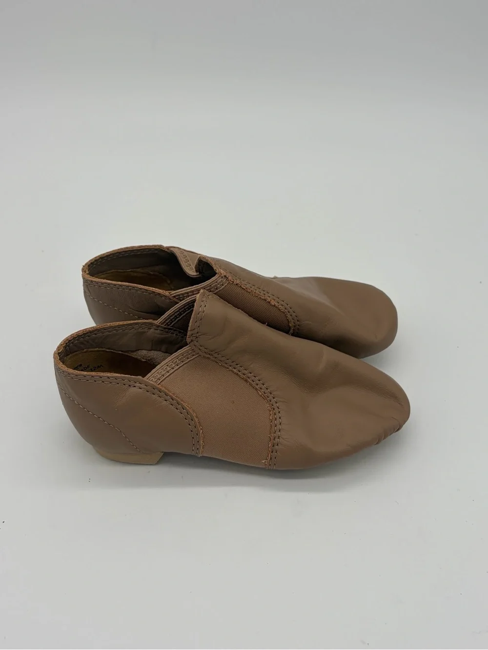 Capezio Kids Slip-On Dance Shoes - Brown